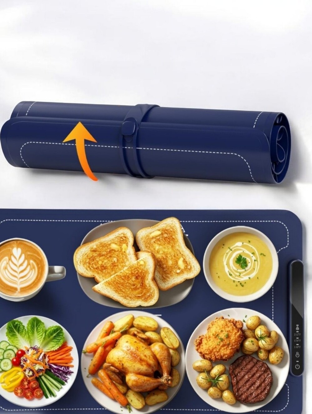 NEW Electactic Warming Mat for Food, Food Warmer Chafing Dishes for Buffet, F
